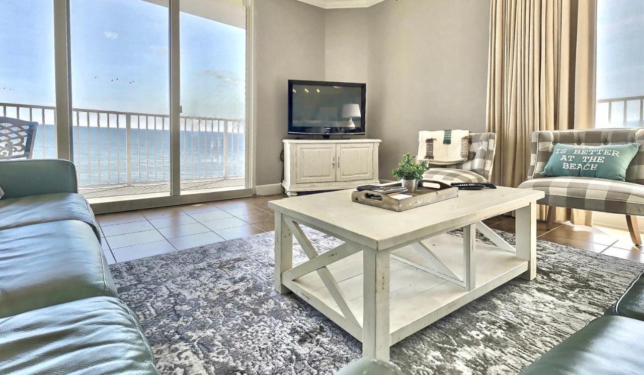 Happy Ours 2200 Sq Ft Corner Beachfront Sleeps 12 Panama Stadt Exterior foto