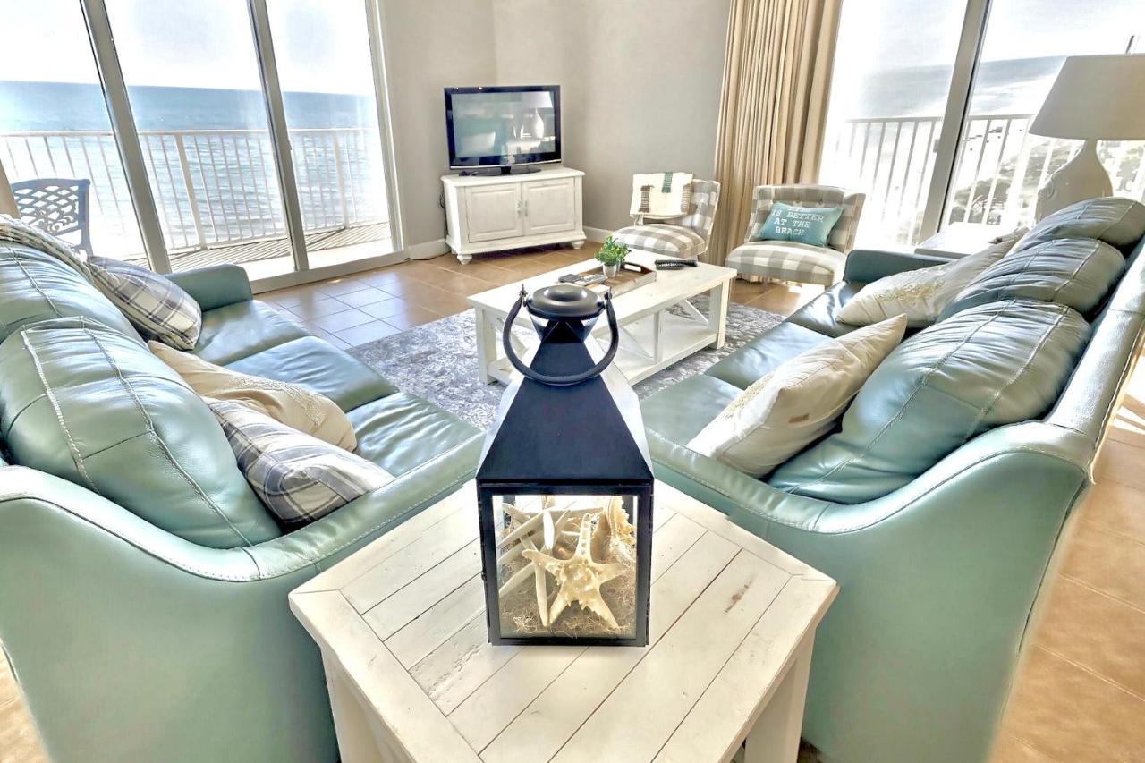 Happy Ours 2200 Sq Ft Corner Beachfront Sleeps 12 Panama Stadt Exterior foto