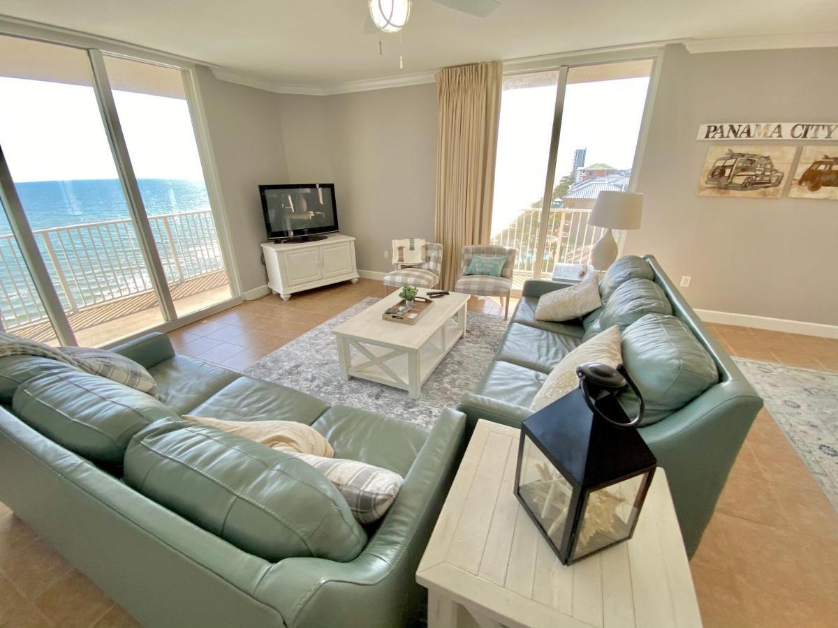 Happy Ours 2200 Sq Ft Corner Beachfront Sleeps 12 Panama Stadt Exterior foto