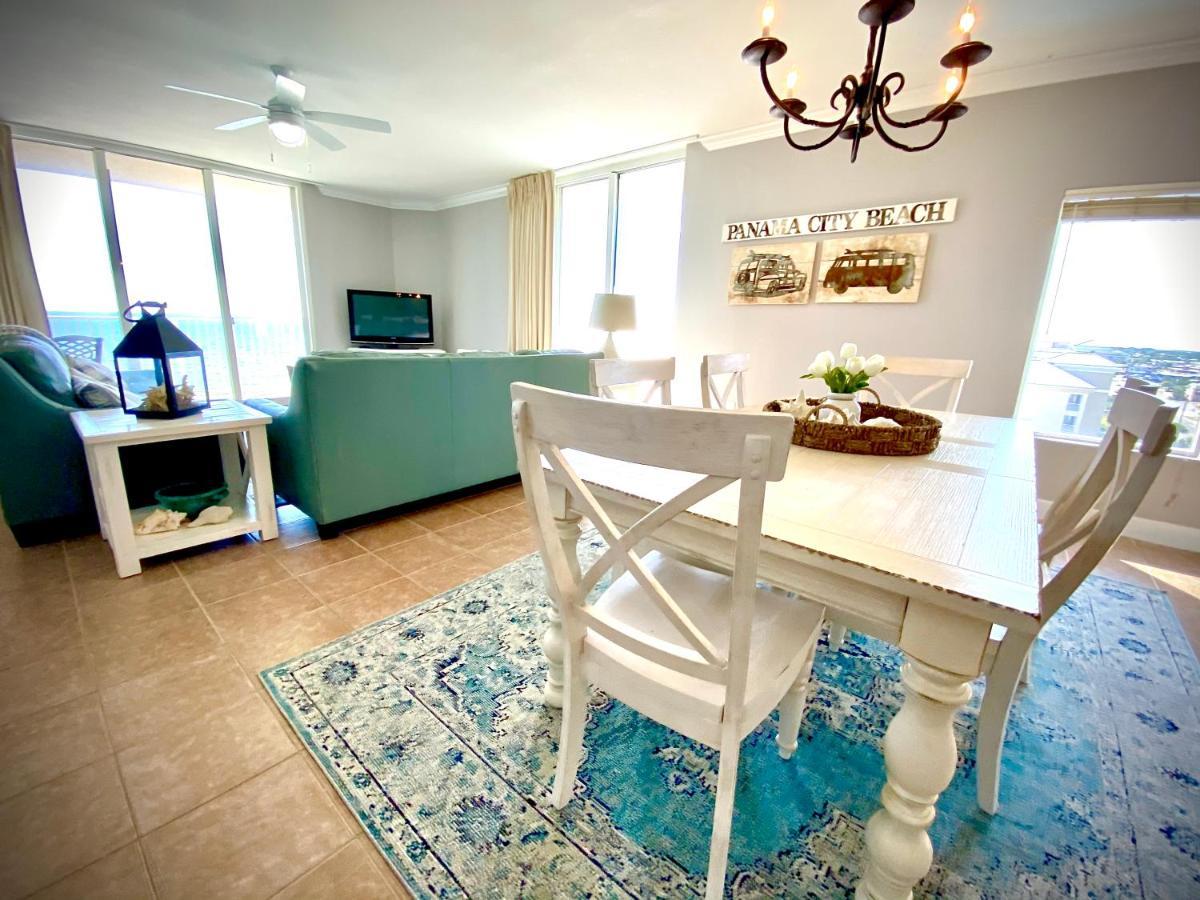 Happy Ours 2200 Sq Ft Corner Beachfront Sleeps 12 Panama Stadt Exterior foto